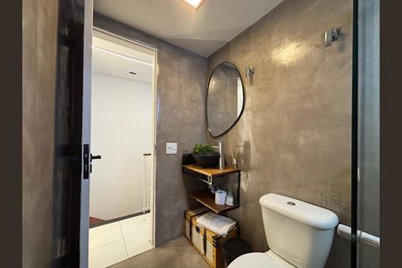 Apartamento para alugar com 100m², 2 quartos e 1 vaga Apartamento para alugar com 100m², 2 quartos e 1 vagaBanheiro social