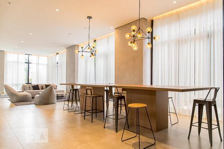 Área Comum de apartamento para alugar com 1 quarto, 33m² em Mirandópolis, São Paulo