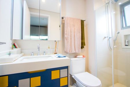 Apartamento para alugar com 153m², 4 quartos e 3 vagas Apartamento para alugar com 153m², 4 quartos e 3 vagasBanheiro do quarto 3