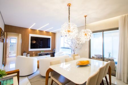 Sala de apartamento para alugar com 4 quartos, 153m² em Jardim, Santo André