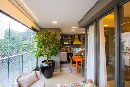 Varanda gourmet de apartamento para alugar com 4 quartos, 153m² em Jardim, Santo André