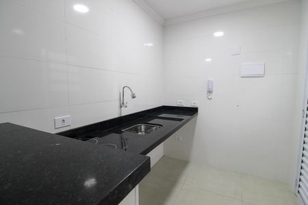 Cozinha de kitnet/studio para alugar com 1 quarto, 20m² em Vila Lageado, São Paulo