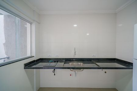 Cozinha de kitnet/studio para alugar com 1 quarto, 20m² em Vila Lageado, São Paulo