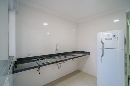 Cozinha de kitnet/studio para alugar com 1 quarto, 20m² em Vila Lageado, São Paulo