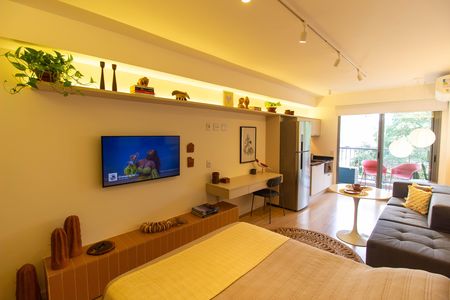 Studio à venda com 33m², 1 quarto e sem vaga
