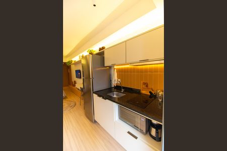 Studio à venda com 33m², 1 quarto e sem vaga