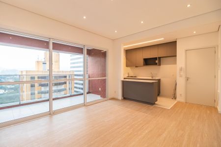 Sala de apartamento para alugar com 1 quarto, 55m² em Alphaville, Barueri