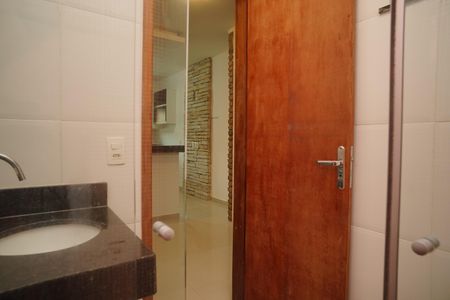 Studio para alugar com 33m², 1 quarto e 1 vaga Studio para alugar com 33m², 1 quarto e 1 vagaBanheiro