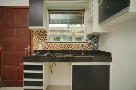 Studio para alugar com 33m², 1 quarto e 1 vaga Studio para alugar com 33m², 1 quarto e 1 vagaDetalhe da cozinha