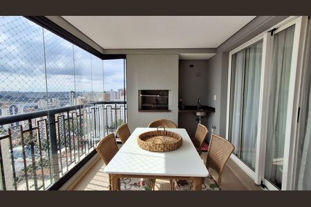 Varanda da Sala de apartamento à venda com 3 quartos, 173m² em Santo Antônio, São Caetano do Sul