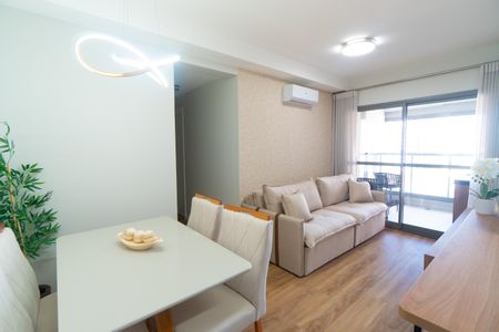 Sala de apartamento à venda com 2 quartos, 62m² em Vila Clementino, São Paulo