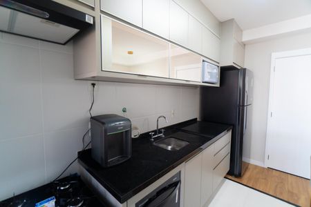 Cozinha de apartamento à venda com 2 quartos, 62m² em Vila Clementino, São Paulo