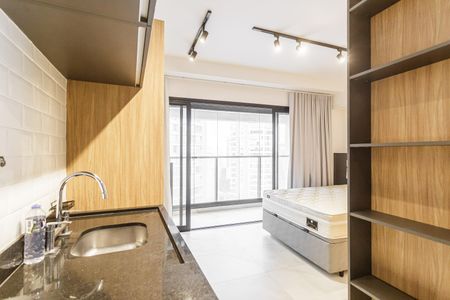 Studio de kitnet/studio para alugar com 1 quarto, 30m² em Indianópolis, São Paulo
