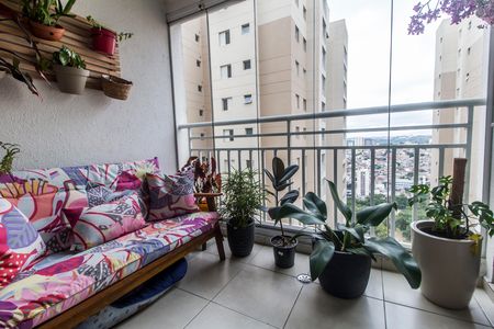 Varanda gourmet de apartamento à venda com 2 quartos, 85m² em Jardim Tupanci, Barueri