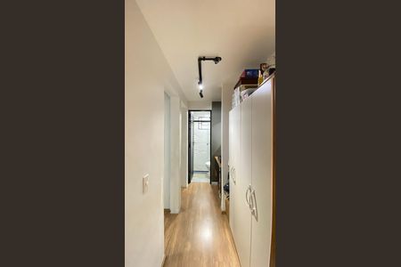 Corredor - Quartos de apartamento à venda com 2 quartos, 45m² em Jardim Francisco Mendes, São Paulo