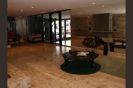 Apartamento para alugar com 49m², 1 quarto e 1 vagaHall social