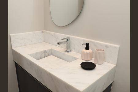 Banheiro da Suíte de apartamento para alugar com 1 quarto, 49m² em Setor Bueno, Goiânia