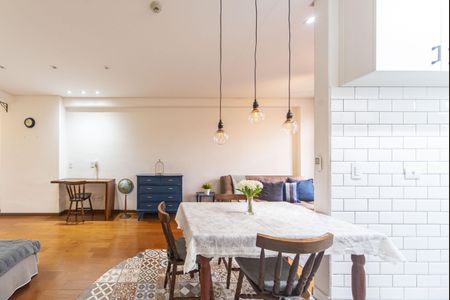 Sala de Jantar de kitnet/studio à venda com 1 quarto, 33m² em Rudge Ramos, São Bernardo do Campo