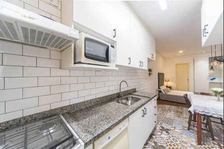 Studio à venda com 33m², 1 quarto e 2 vagas Studio à venda com 33m², 1 quarto e 2 vagasCozinha