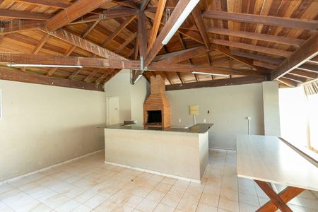 Casa de condomínio à venda com 90m², 3 quartos e 2 vagasÁREA COMUM - CHURRASQUEIRA