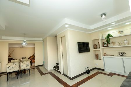 SALA TRÊS AMBIENTES de casa de condomínio à venda com 3 quartos, 90m² em Parque Imperador, Campinas