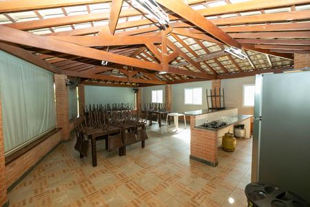 Casa de condomínio à venda com 90m², 3 quartos e 2 vagasÁREA COMUM - SALÃO DE FESTAS