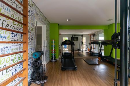 Apartamento à venda com 44m², 2 quartos e 1 vaga Apartamento à venda com 44m², 2 quartos e 1 vagaÁrea comum - Academia