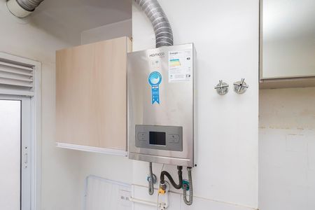 Apartamento à venda com 44m², 2 quartos e 1 vagaAquecedor