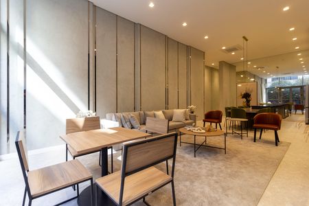 Studio à venda com 25m², 1 quarto e sem vaga Studio à venda com 25m², 1 quarto e sem vagaÁrea comum - Salão de festas