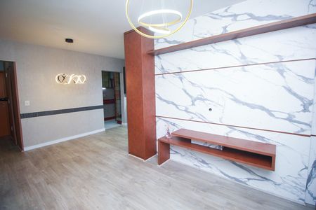 Sala de apartamento à venda com 3 quartos, 96m² em Parque Bandeirante, Santo André