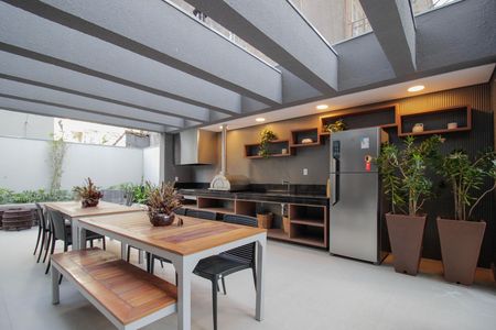 Studio à venda com 25m², 1 quarto e sem vaga Studio à venda com 25m², 1 quarto e sem vagaÁrea gourmet