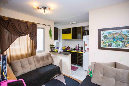 Sala de apartamento à venda com 2 quartos, 44m² em Jardim Concordia, Diadema