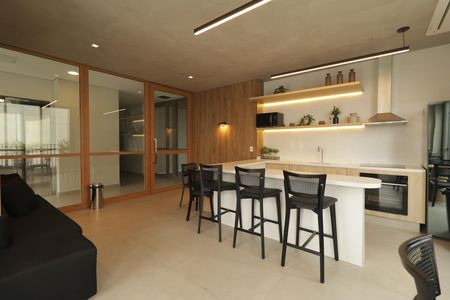 Apartamento para alugar com 24m², 1 quarto e sem vagaÁrea comum - Salão de festas