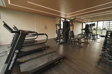Apartamento para alugar com 24m², 1 quarto e sem vagaÁrea comum - Academia