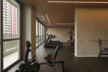 Apartamento para alugar com 24m², 1 quarto e sem vagaÁrea comum - Academia