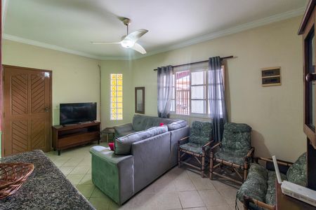 Sala de casa para alugar com 3 quartos, 125m² em Vila Caiçara, Praia Grande