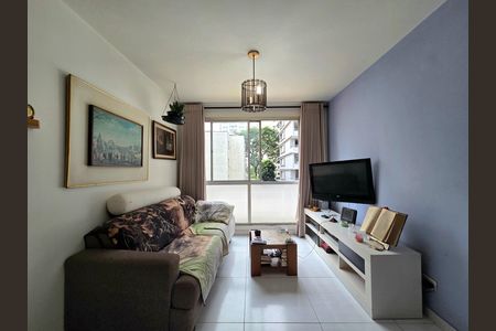 Sala de apartamento à venda com 2 quartos, 82m² em Indianópolis, São Paulo