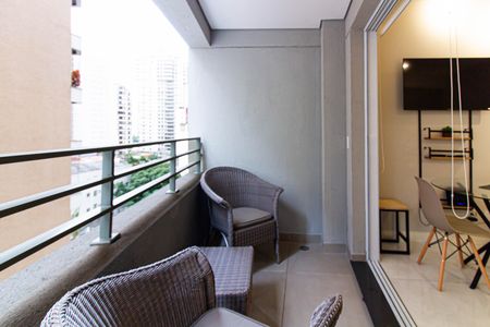 Studio à venda com 25m², 1 quarto e sem vaga Studio à venda com 25m², 1 quarto e sem vagaVaranda
