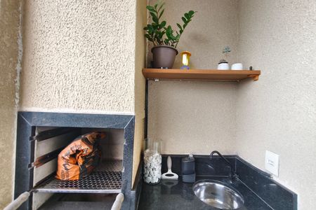 Varanda da Sala de apartamento à venda com 2 quartos, 61m² em Parque Fazendinha, Campinas