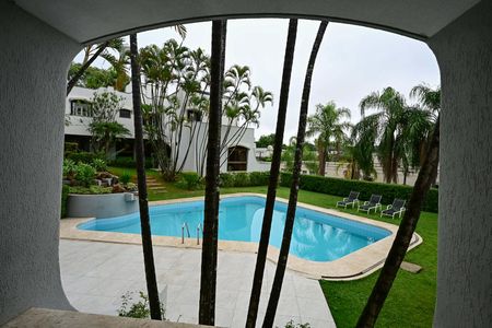 Vista para a Piscina de casa à venda com 4 quartos, 1406m² em Jardim Guedala, São Paulo