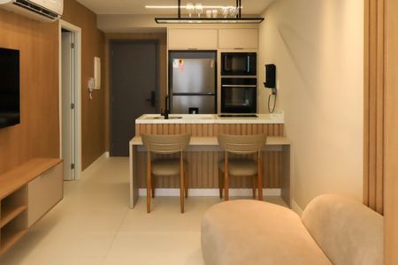 Apartamento para alugar com 40m², 1 quarto e 1 vaga
