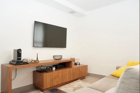 Sala  de apartamento à venda com 4 quartos, 143m² em Santo Agostinho, Belo Horizonte