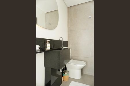Lavabo da sala de apartamento à venda com 4 quartos, 143m² em Santo Agostinho, Belo Horizonte