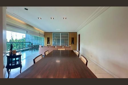 Sala  de apartamento à venda com 4 quartos, 181m² em Funcionários, Belo Horizonte