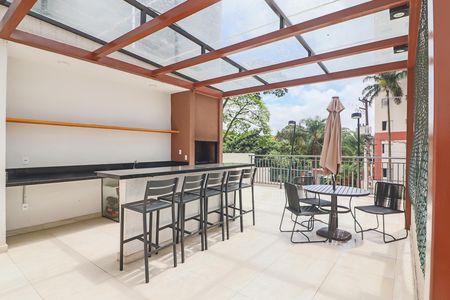Apartamento à venda com 40m², 2 quartos e 1 vaga Apartamento à venda com 40m², 2 quartos e 1 vagaÁrea comum - Churrasqueira