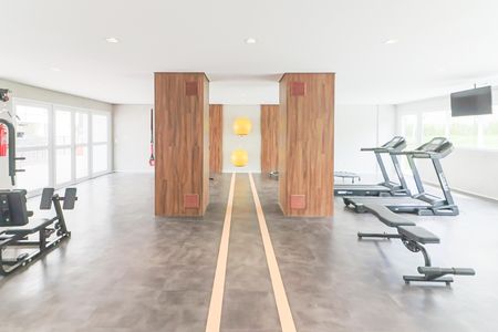 Apartamento à venda com 40m², 2 quartos e 1 vaga Apartamento à venda com 40m², 2 quartos e 1 vagaÁrea comum - Academia