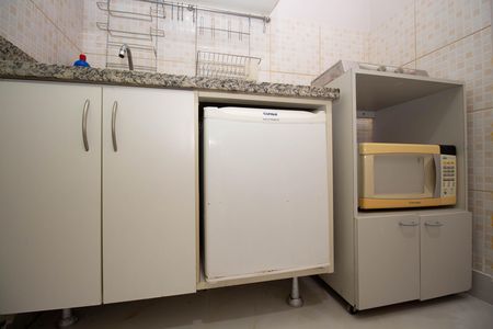 Studio para alugar com 38m², 1 quarto e 1 vaga Studio para alugar com 38m², 1 quarto e 1 vagaCozinha