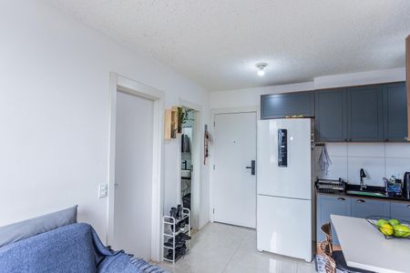 Apartamento à venda com 34m², 2 quartos e sem vaga Apartamento à venda com 34m², 2 quartos e sem vagaSala, cozinha e área de serviço