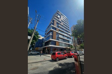 Apartamento para alugar com 37m², 1 quarto e 1 vaga Apartamento para alugar com 37m², 1 quarto e 1 vagaFachada