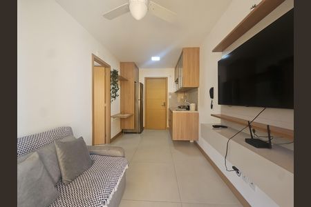 Sala de apartamento para alugar com 1 quarto, 37m² em Barra, Salvador